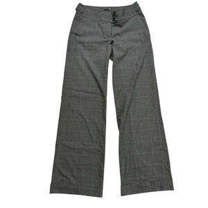 NWT H&M Plaid Wide Leg Trousers size 6
